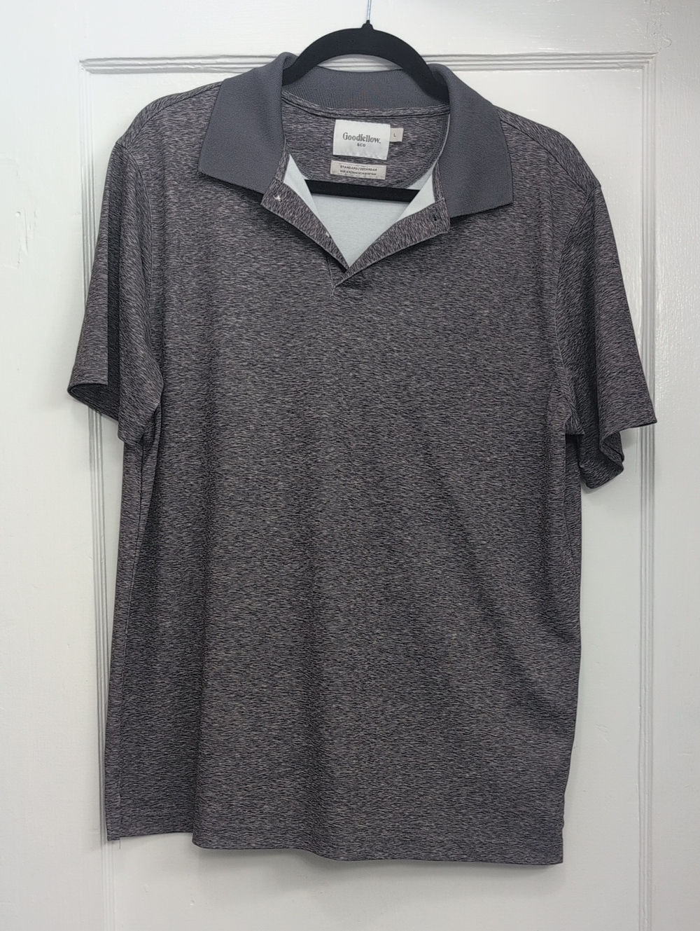 Goodfellow & Co Heather Gray Men’s Performance Polo
